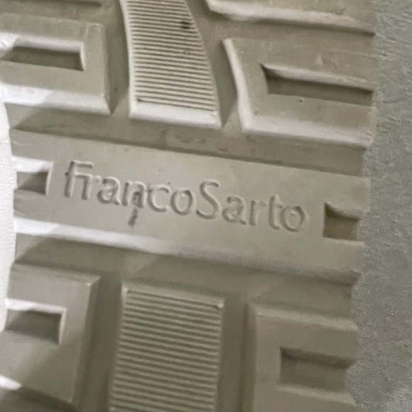 Franco Sarto Cedra Beige Leather Penny Loafers Women's 8.5M Preowned‎ - Picture 8 of 16